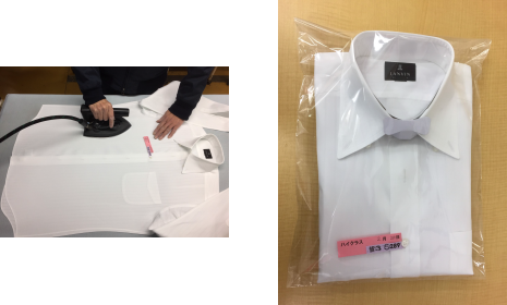 Ｙシャツの作業